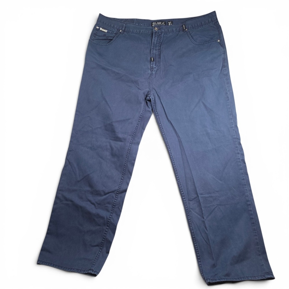 LRG Lifted Research Group Vintage Y2K Baggy Navy Blue Denim Jeans Men's Size 46